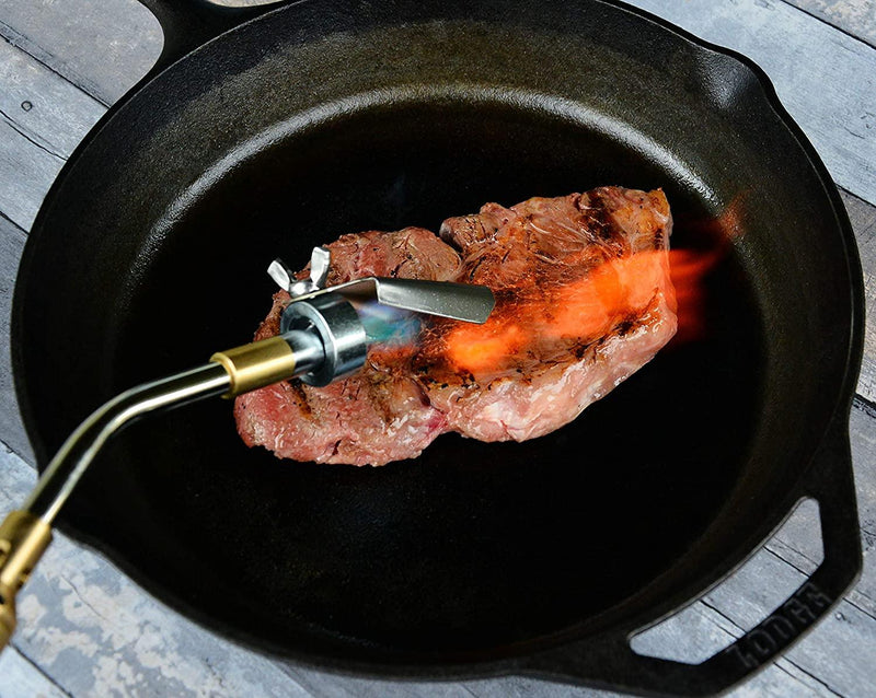 Load image into Gallery viewer, Flame King Searer Torch Attachment Tip for Propane and Butane Torch
