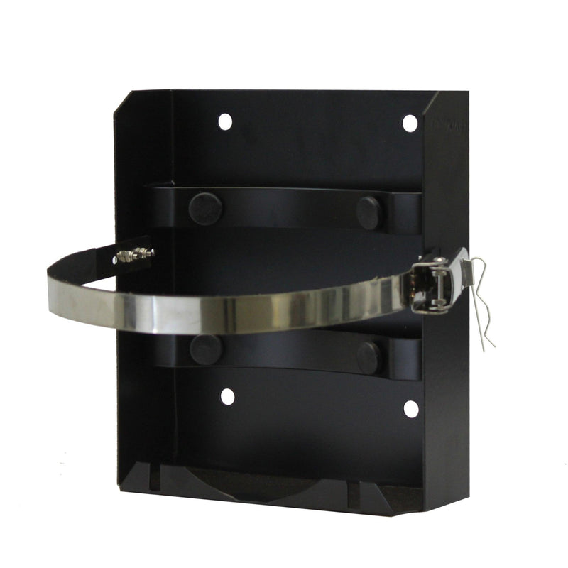 Load image into Gallery viewer, Flame King® T-Racks™ 5lb Propane Tank Mounting Brackets Strap Campervan Overland Vehicles
