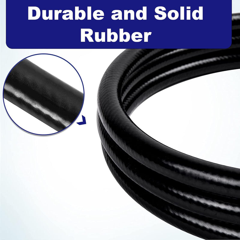 Load image into Gallery viewer, Flame King Thermo Rubber RV Slide Out Hose Assembly, 96 Inch, 3/8 Inch ID, Female to Female
