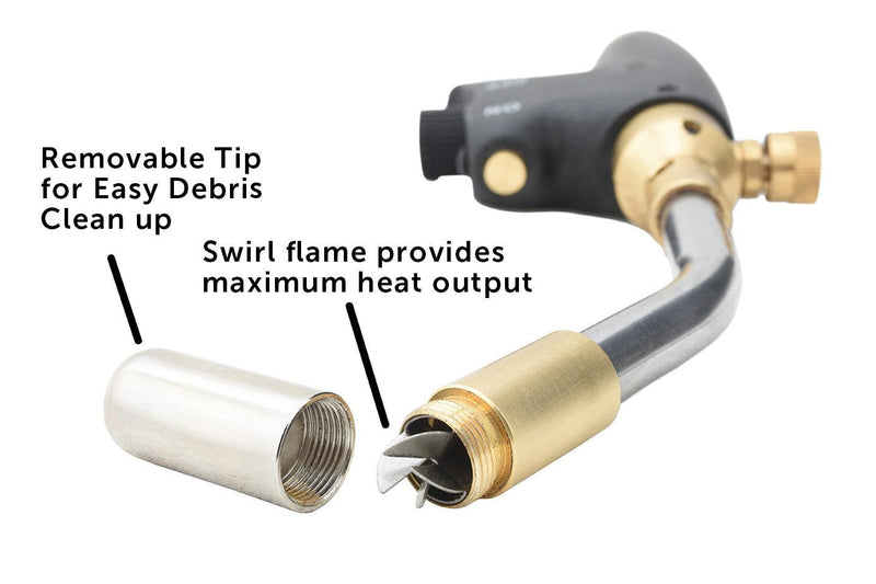 Load image into Gallery viewer, Flame King Welding Professional Auto-Ignition Max Heat Propane Torch Head
