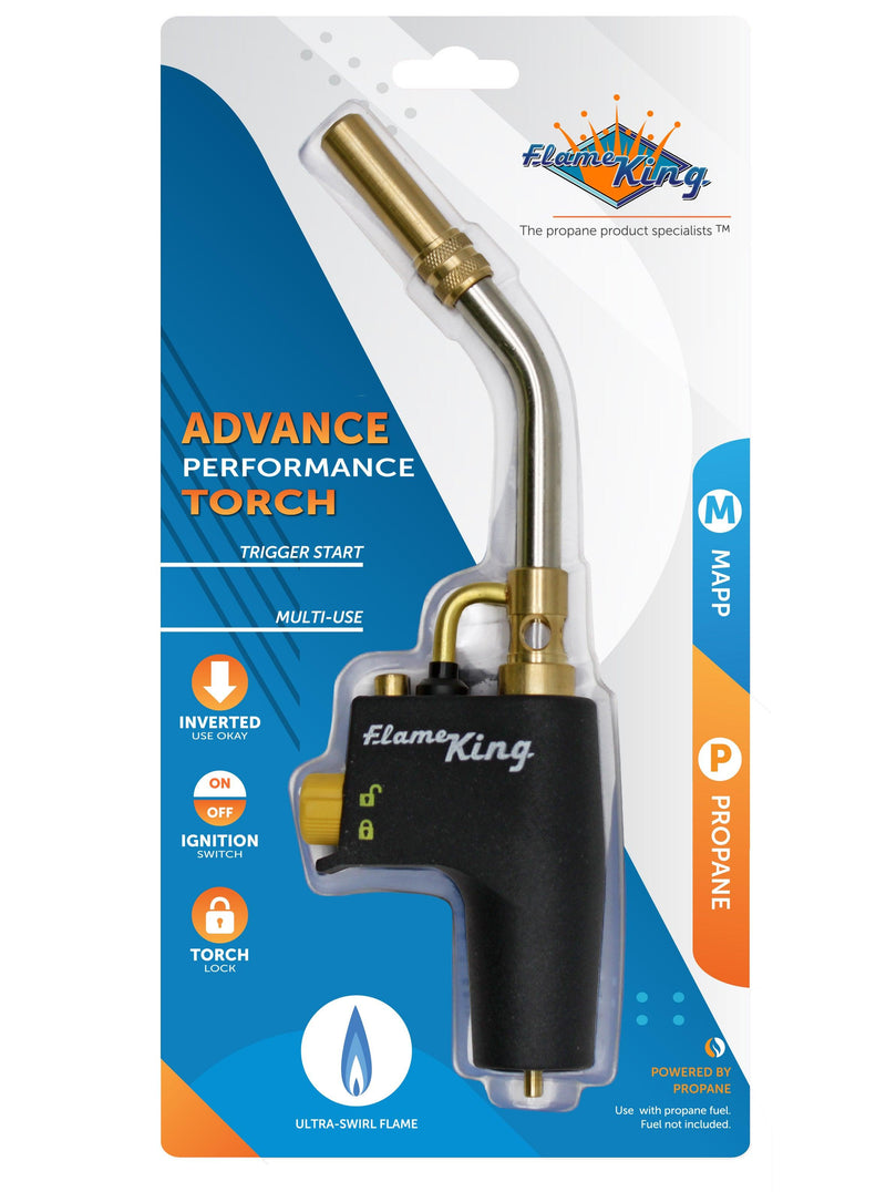 Load image into Gallery viewer, Flame King Welding Propane Torch Head High Intensity Swirl Flame

