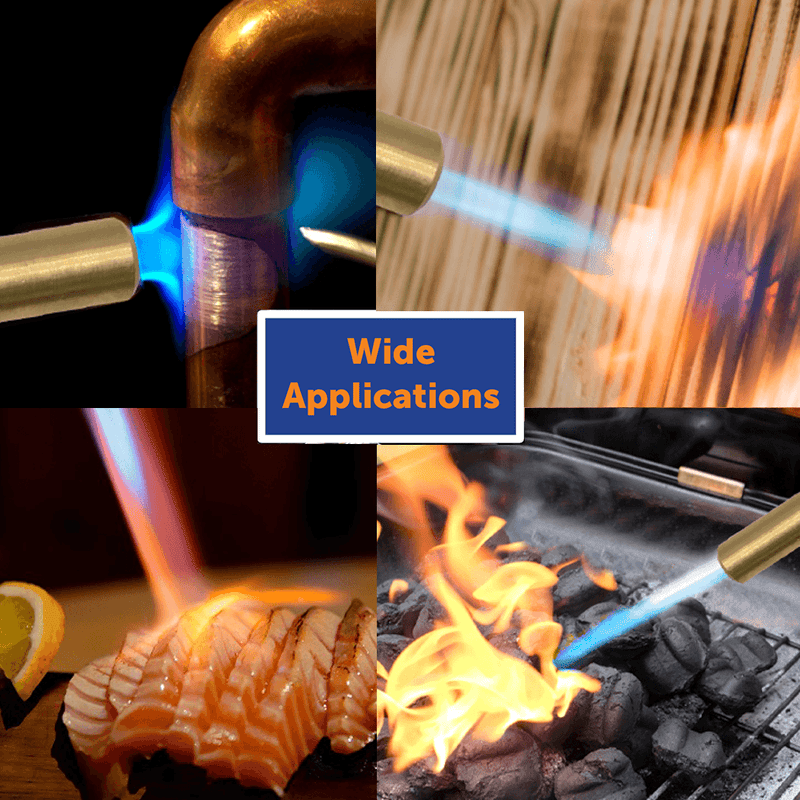 Load image into Gallery viewer, Flame King Welding Propane Torch Head High Intensity Swirl Flame
