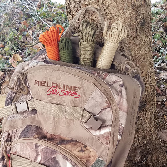 Enhanced "Fish & Fire" Emergency Survival Paracord - Easy to Handle "Quick Deploy" Speed Hank