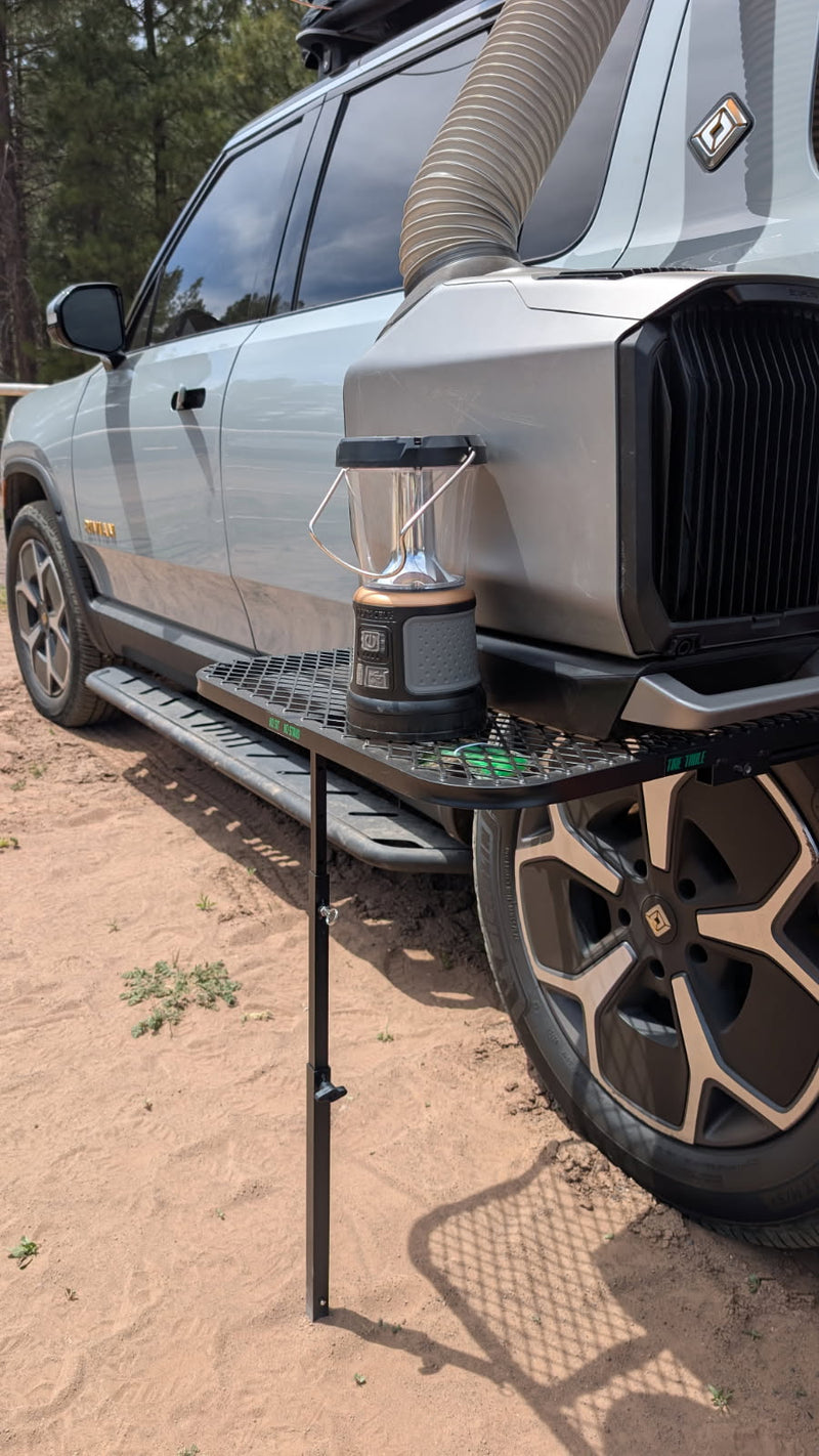 Load image into Gallery viewer, SMALL -  Aluminum Camping Tire Table
