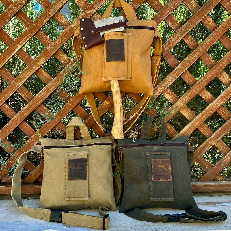 Load image into Gallery viewer, The Daytripper Waxed Canvas Bushcraft Hybrid Haversack / Messenger Bag
