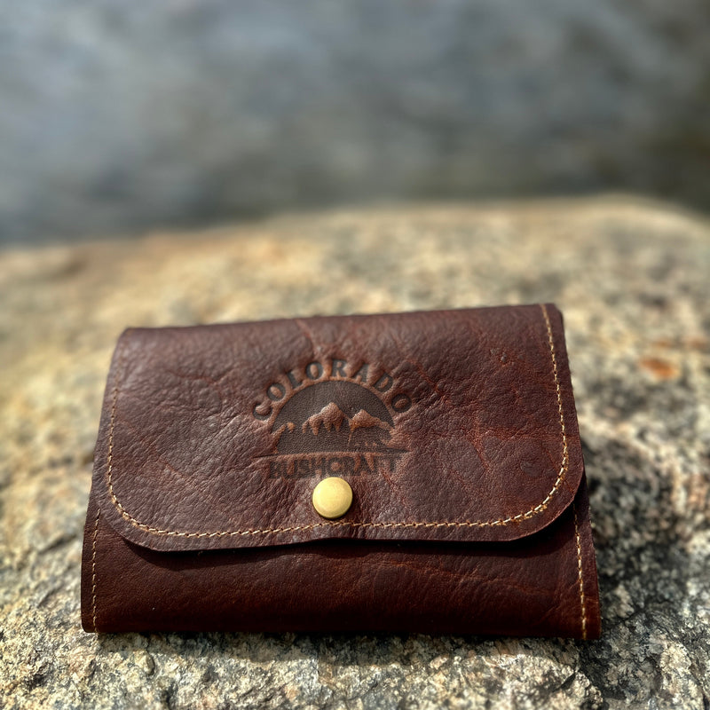 Load image into Gallery viewer, Kodiak Leather Single Pad Bushcraft Fly Wallet
