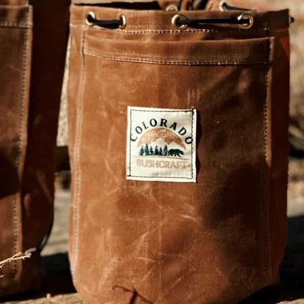 Load image into Gallery viewer, Coal Creek Round Bottom Bush Pot Bag
