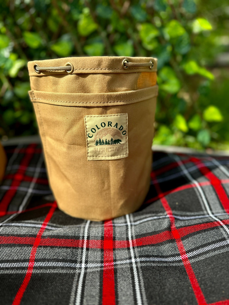 Load image into Gallery viewer, Coal Creek Round Bottom Bush Pot Bag
