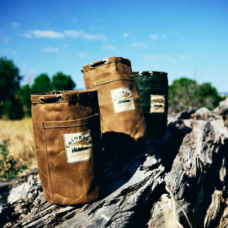 Load image into Gallery viewer, Coal Creek Round Bottom Bush Pot Bag
