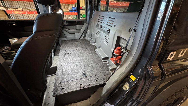 Load image into Gallery viewer, Ineos - Grenadier Quartermaster - 2025-Present - 1st Gen - Explore Series - Second Row Seat Delete Plate System 100%
