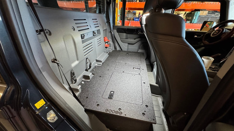Load image into Gallery viewer, Ineos - Grenadier Quartermaster - 2025-Present - 1st Gen - Explore Series - Second Row Seat Delete Plate System 100%
