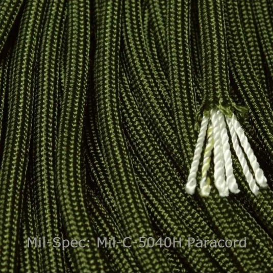 Type III Mil-Spec 550 Paracord - 25-ft "Quick Deploy" Hank