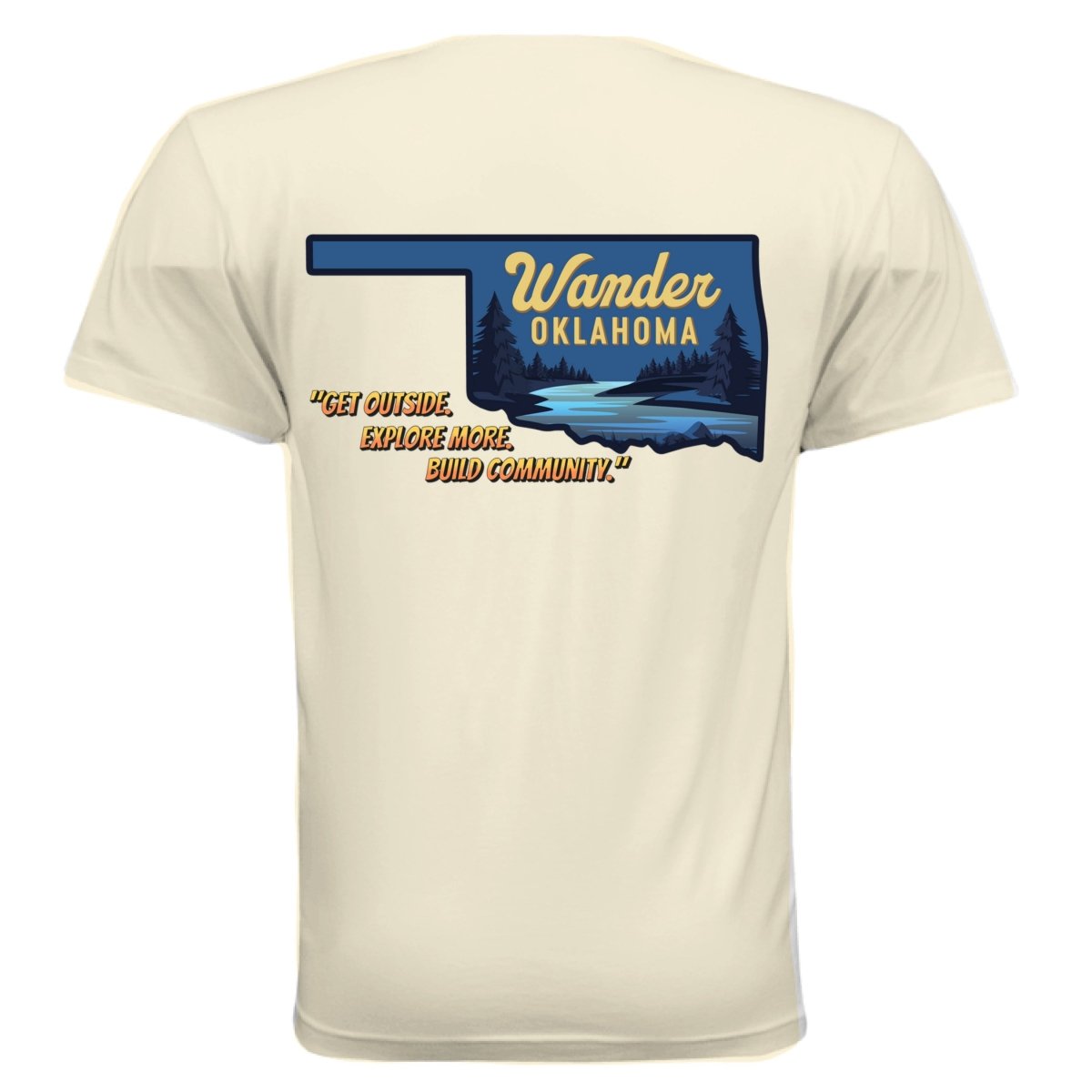 Wander Oklahoma Mens - T - Trail and Timber Co