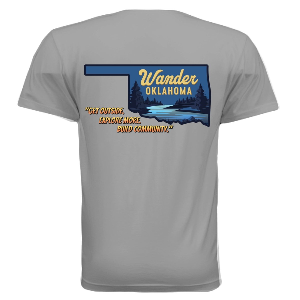 Wander Oklahoma Mens - T - Trail and Timber Co