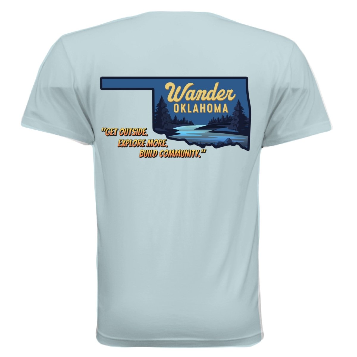 Wander Oklahoma Mens - T - Trail and Timber Co