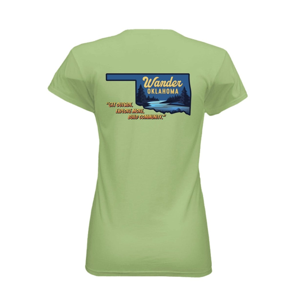 Wander Oklahoma Ladies Soft - T - Trail and Timber Co