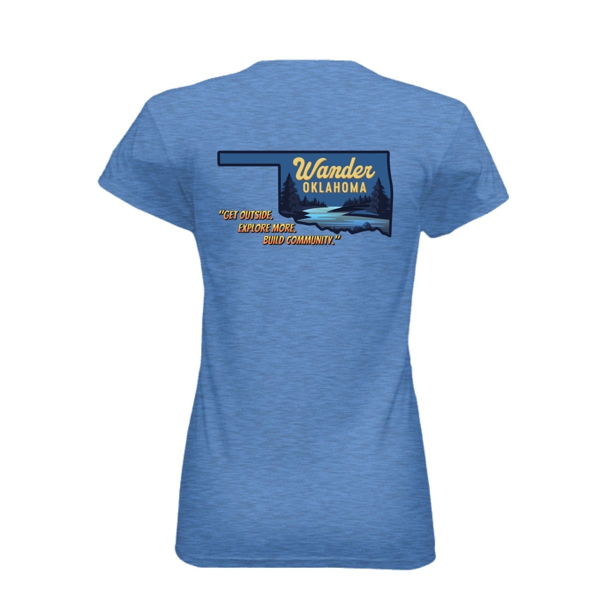 Wander Oklahoma Ladies Soft - T - Trail and Timber Co