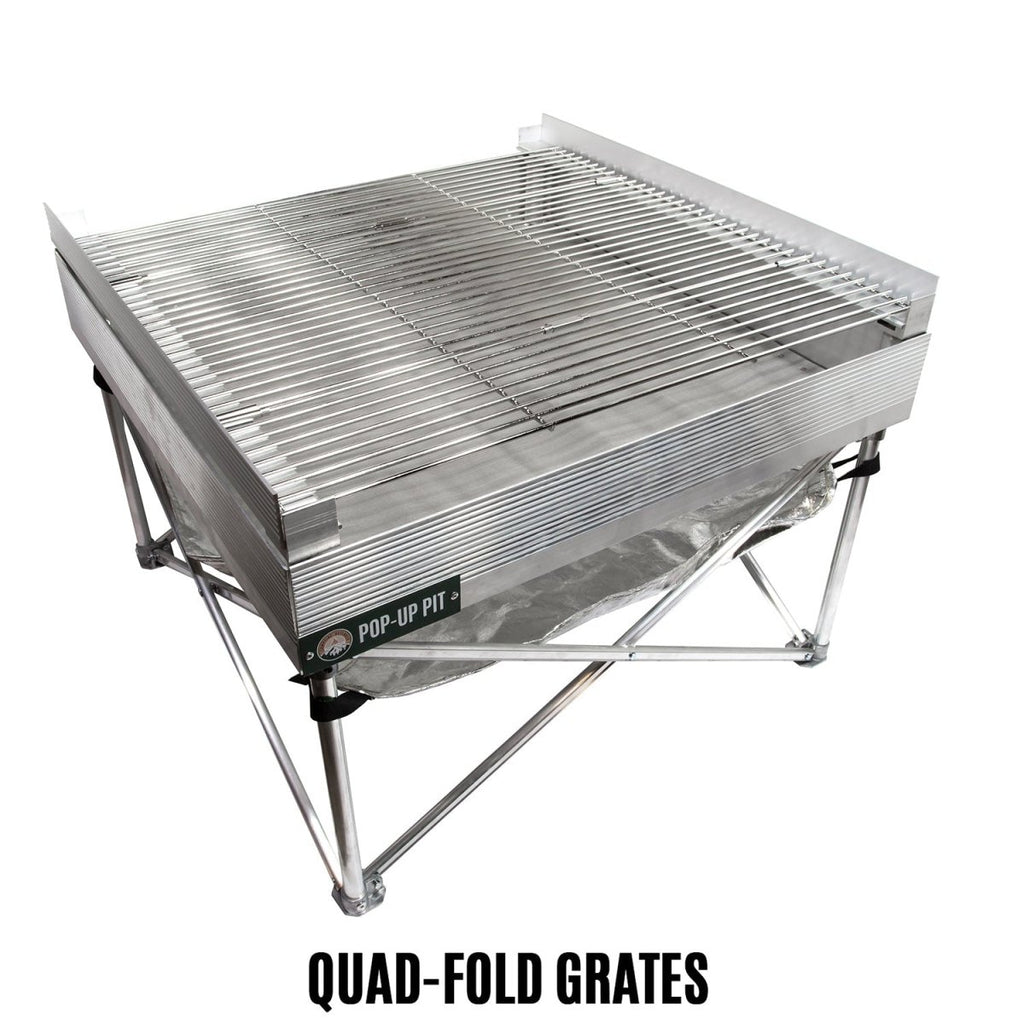Pop - Up Fire Pit Grill Grate - Trail and Timber Co