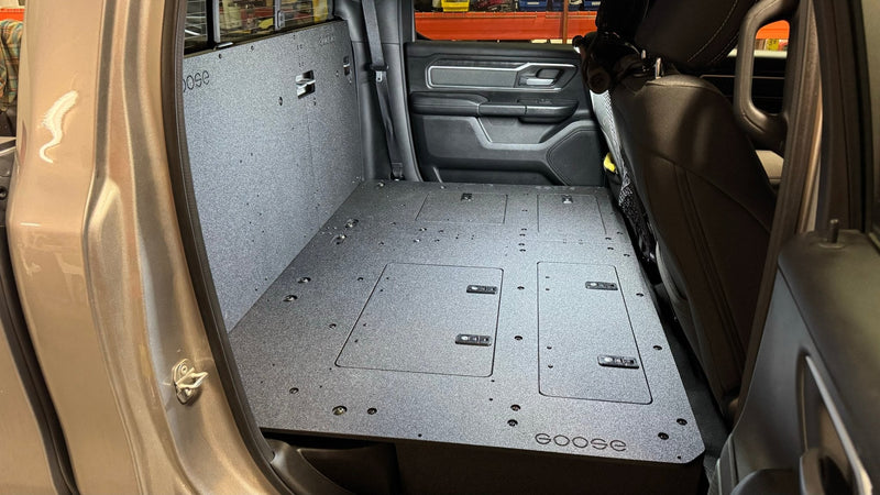 Load image into Gallery viewer, RAM - 1500 - 2019-Present - 5th Gen. - Crew Cab - Explore Series - Second Row Seat Delete Plate System
