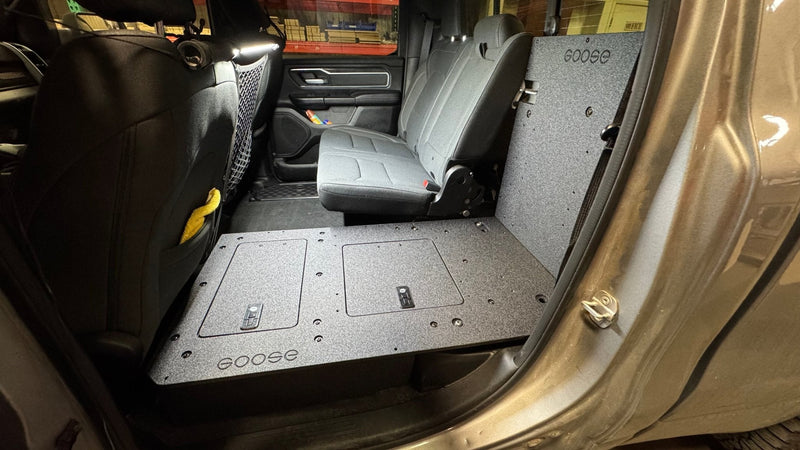 Load image into Gallery viewer, RAM - 1500 - 2019-Present - 5th Gen. - Crew Cab - Explore Series - Second Row Seat Delete Plate System
