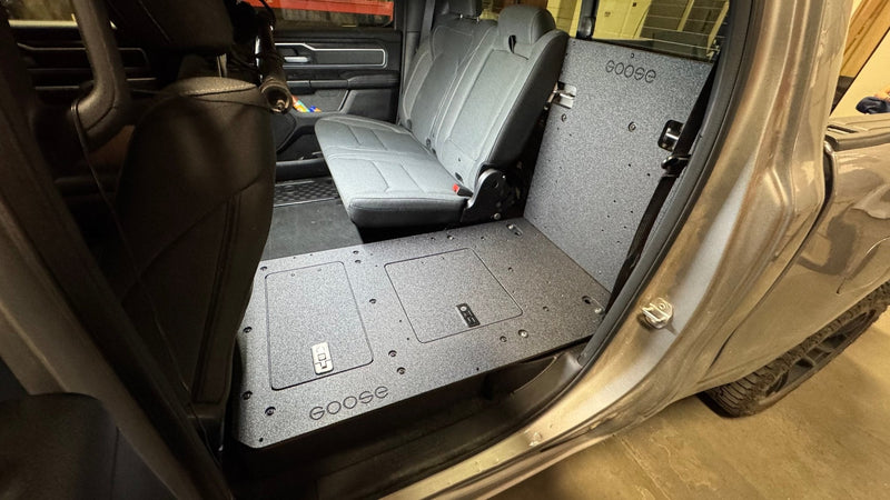 Load image into Gallery viewer, RAM - 1500 - 2019-Present - 5th Gen. - Crew Cab - Explore Series - Second Row Seat Delete Plate System
