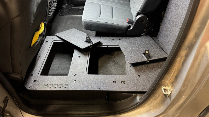 Load image into Gallery viewer, RAM - 1500 - 2019-Present - 5th Gen. - Crew Cab - Explore Series - Second Row Seat Delete Plate System
