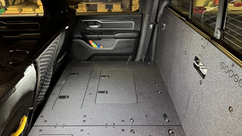Load image into Gallery viewer, RAM - 1500 - 2019-Present - 5th Gen. - Crew Cab - Explore Series - Second Row Seat Delete Plate System
