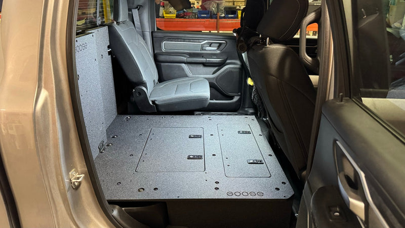 Load image into Gallery viewer, RAM - 1500 - 2019-Present - 5th Gen. - Crew Cab - Explore Series - Second Row Seat Delete Plate System
