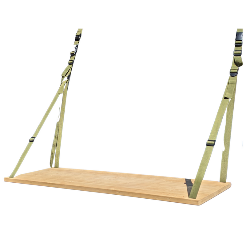 Load image into Gallery viewer, Tire Table Hanging Shelf for Vanlife &amp; Camping
