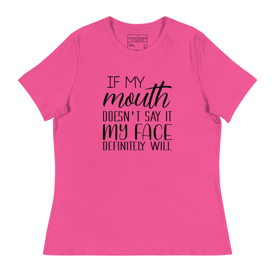 If My Mouth Doesn't Say It...