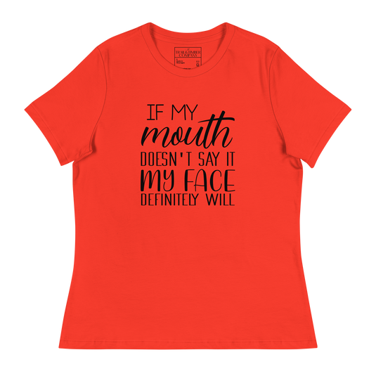 If My Mouth Doesn't Say It...